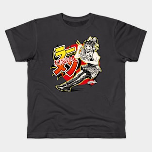 Kushisake-Onna Ramen Kids T-Shirt